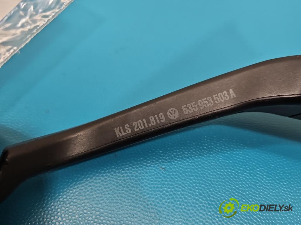 Vw Golf II 1983-1992 1.3 plyn: 54 HP manual 40 kW 1272 cm3 5- prepínač komplex:  (Prepínacie páčky pod volantom)