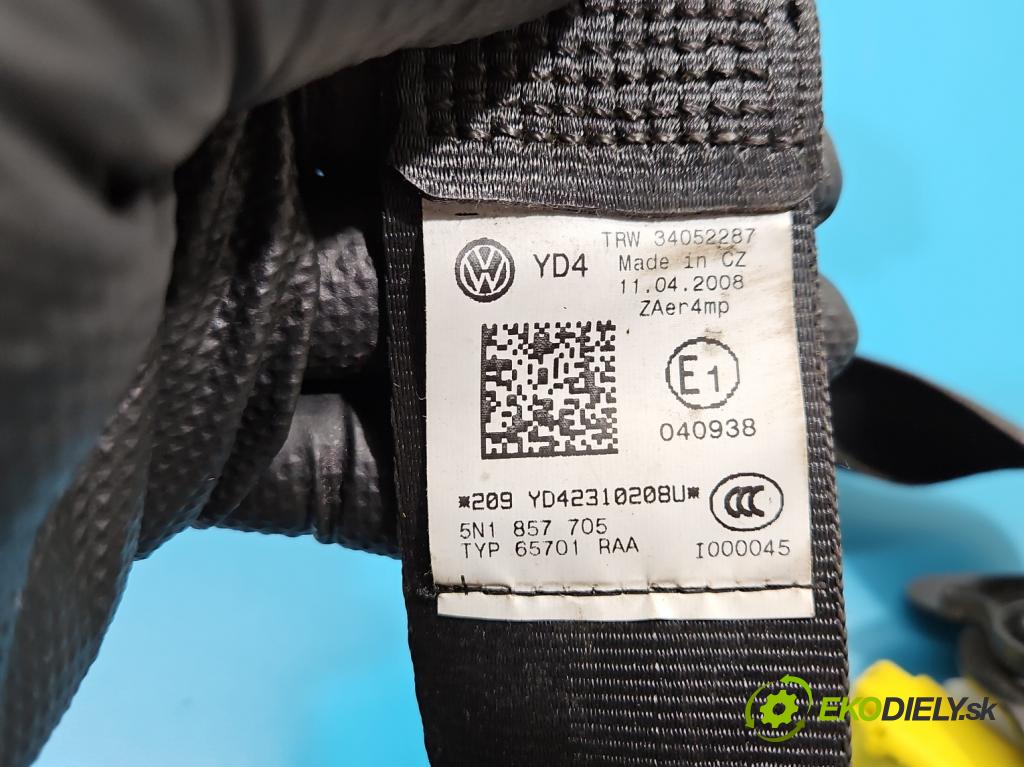 Vw Tiguan I 2007-2016 1.4 TSI 150 hp manual 110 kW 1399 cm3 5- stěna bezpečnost přední levý 5N1857705