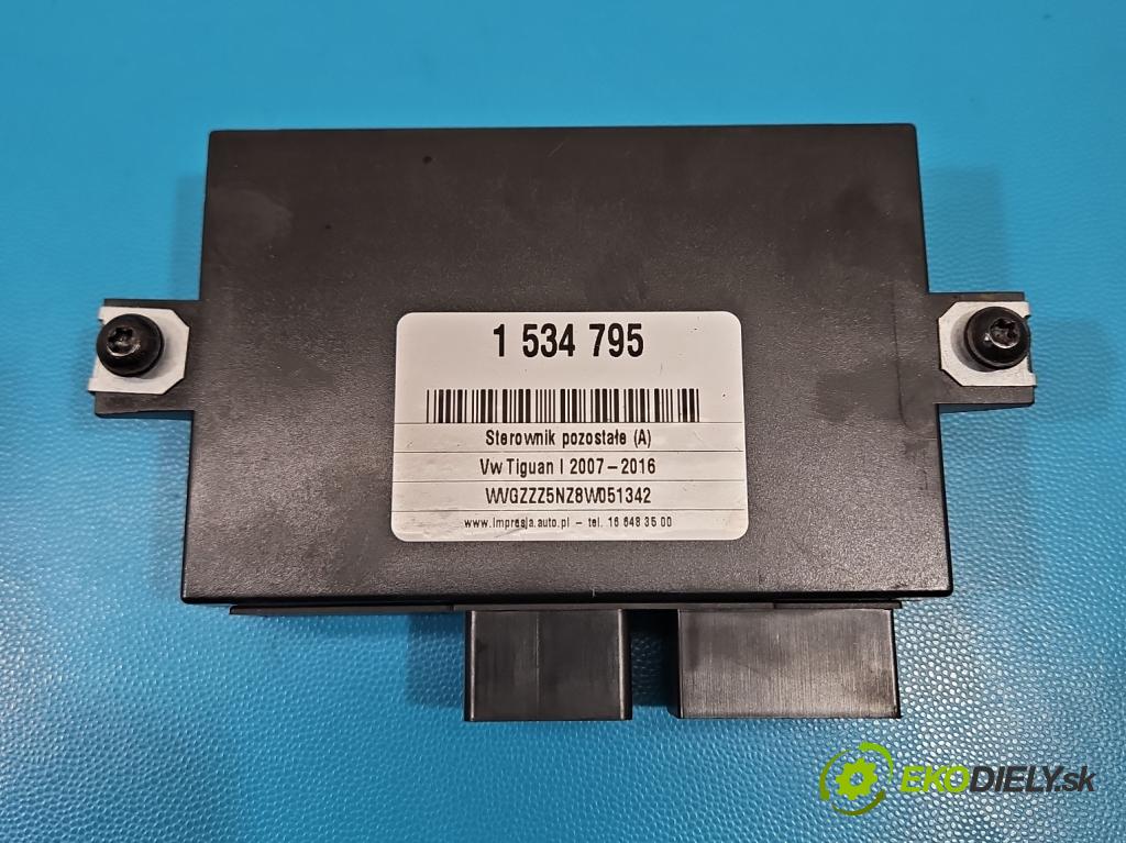 Vw Tiguan I 2007-2016 1.4 TSI 150 HP manual 110 kW 1399 cm3 5- riadiaca jednotka ostatné 1K0907383D