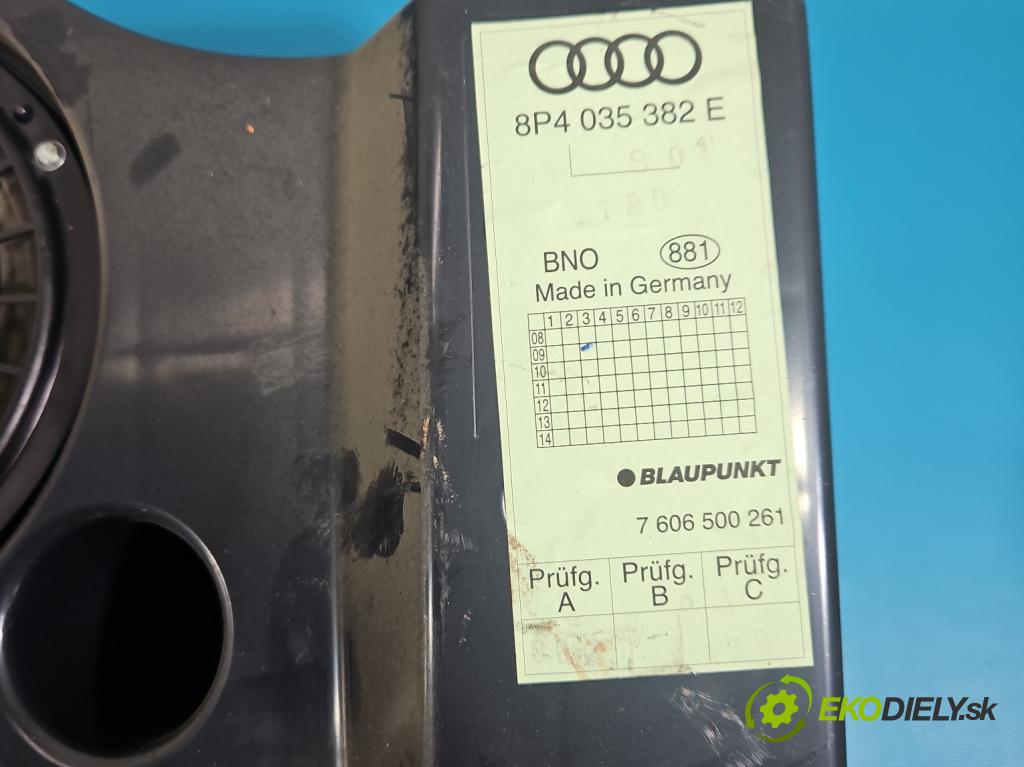 Audi A3 8P 2003-2012 1.9 TDI 105 HP manual 77 kW 1896 cm3 5- reproduktory komplet 8P4035382E