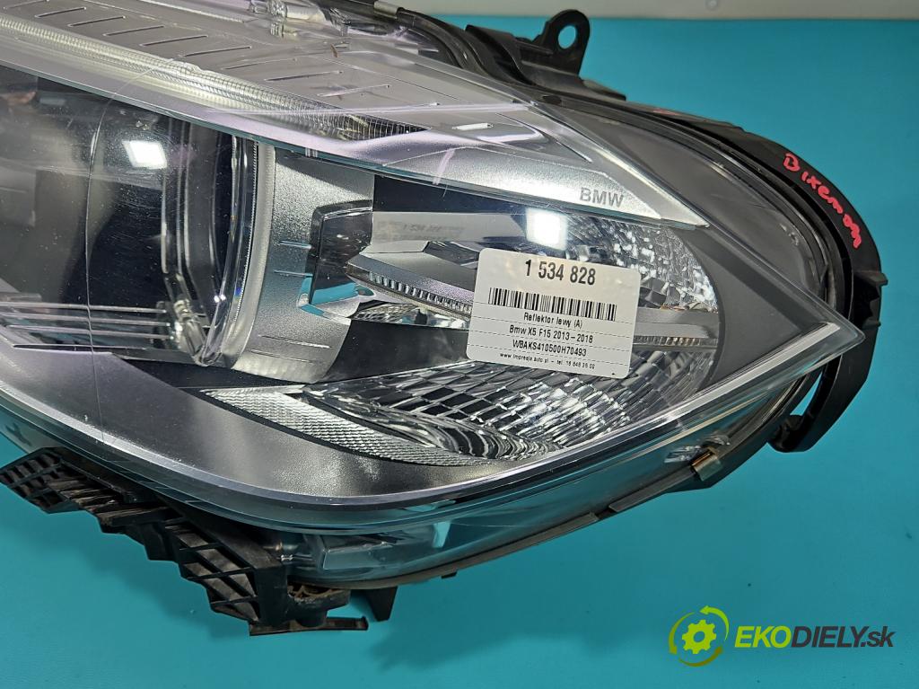 Bmw X5 F15 2013-2018 3.0d 258 HP automatic 190 kW 2993 cm3 5- Reflektor: ľavý 7290053 (Kľučka dverí ostatné)