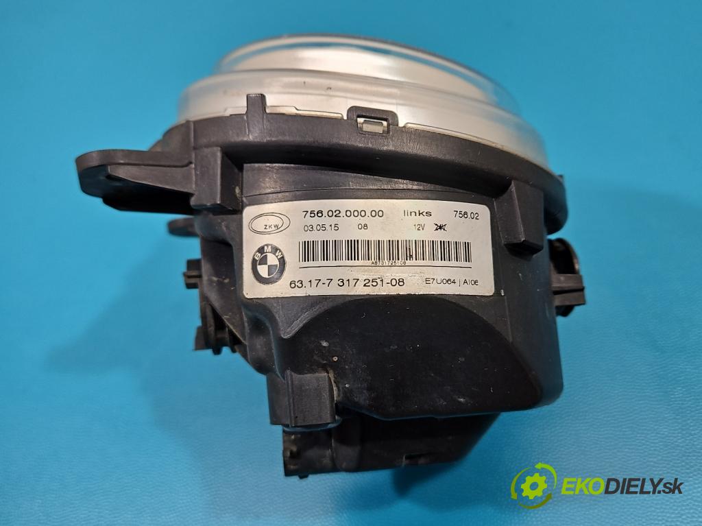 Bmw X5 F15 2013-2018 3.0d 258 HP automatic 190 kW 2993 cm3 5- Halogen ľavý 7317251 (Kľučka dverí ostatné)