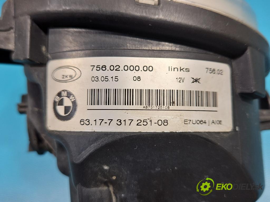 Bmw X5 F15 2013-2018 3.0d 258 HP automatic 190 kW 2993 cm3 5- Halogen ľavý 7317251 (Kľučka dverí ostatné)