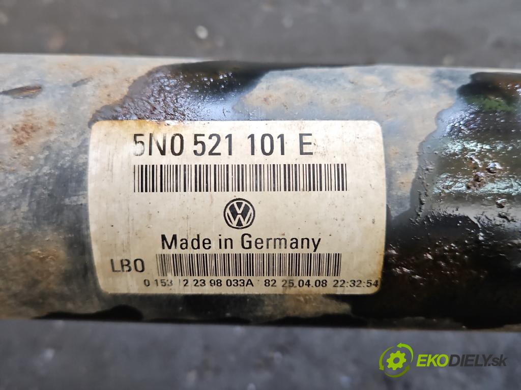 Vw Tiguan I 2007-2016 1.4 TSI 150 HP manual 110 kW 1399 cm3 5- Hřídel: zadné 5N0521101E (Kardaňový hriadeľ)