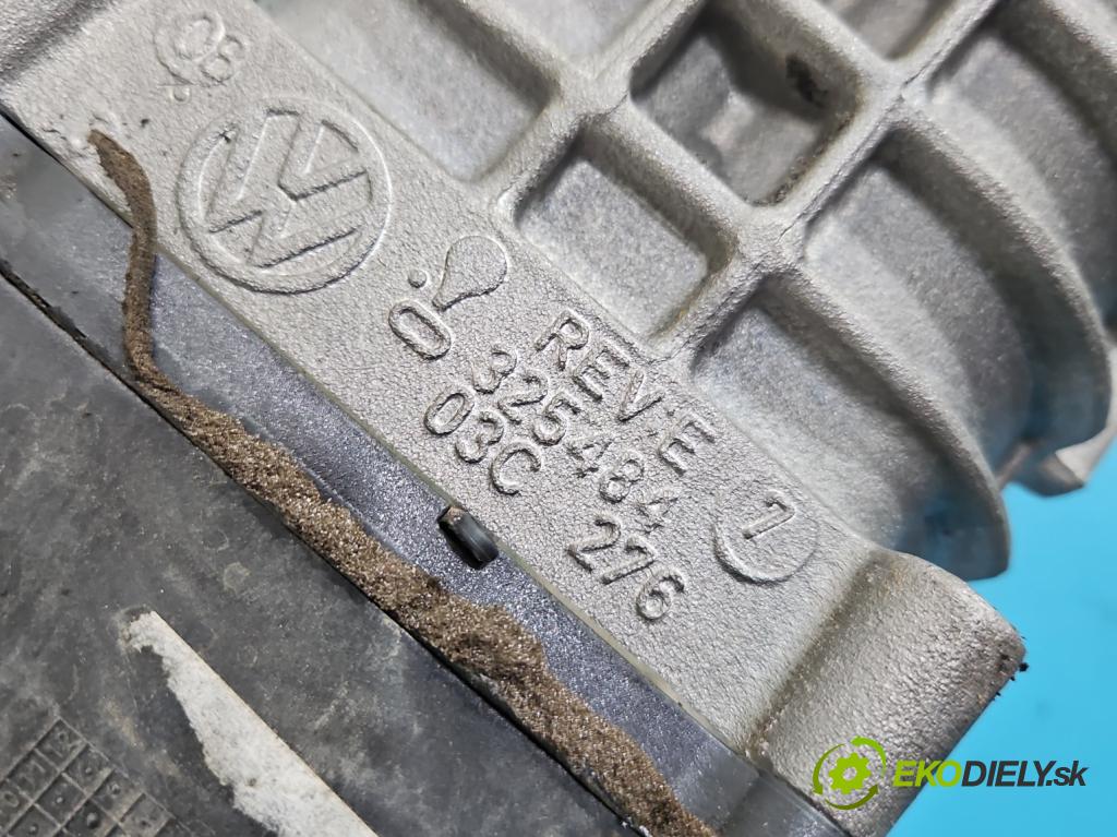 Vw Tiguan I 2007-2016 1.4 TSI 150 HP manual 110 kW 1399 cm3 5- turbodúchadlo, turbo 03C145601E (Turbodúchadlo (kompletné))