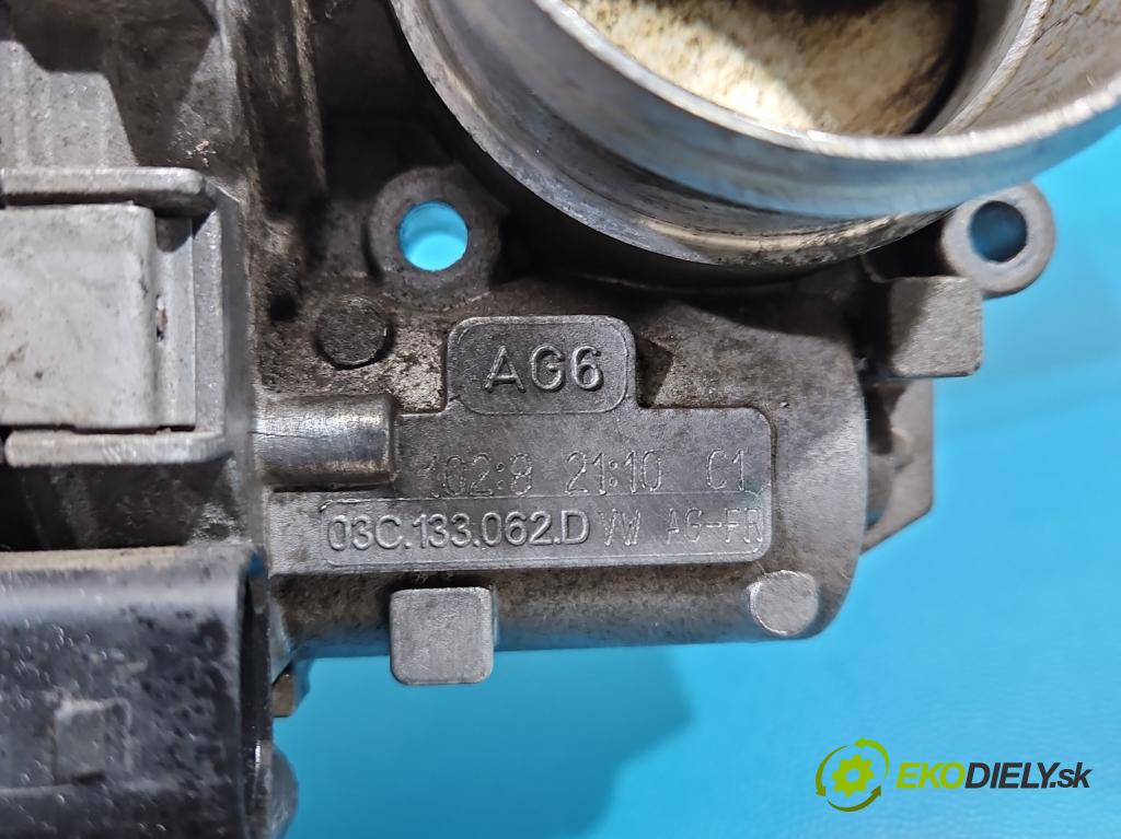 Vw Tiguan I 2007-2016 1.4 TSI 150 HP manual 110 kW 1399 cm3 5- klapka 03C133062D (Škrtiaca klapka)