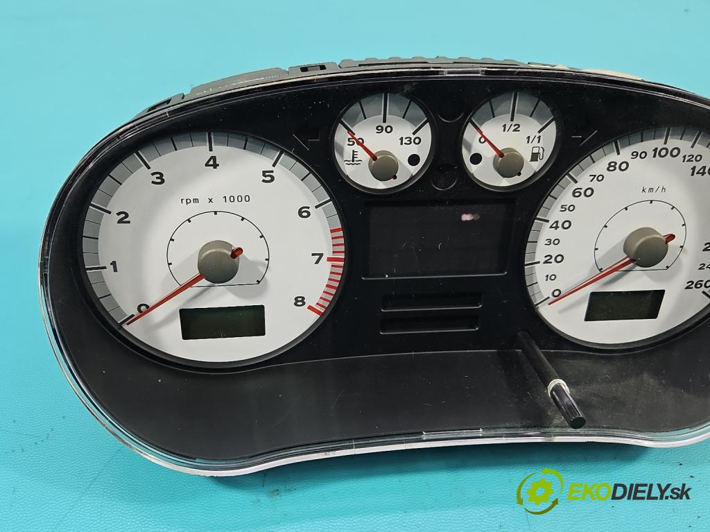 Seat Leon I 1999-2005 1.6 16v 105 HP manual 77 kW 1598 cm3 5- prístrojovka/ budíky W01M0920822G (Prístrojová doska)