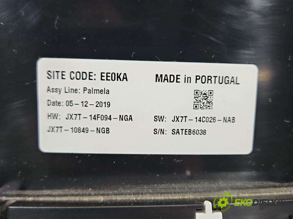 Ford Focus Mk4 2018- 1.5 TDCI 120 HP automatic 88 kW 1499 cm3 5- prístrojovka/ budíky JX7T-14C026-NAB (Prístrojová doska)