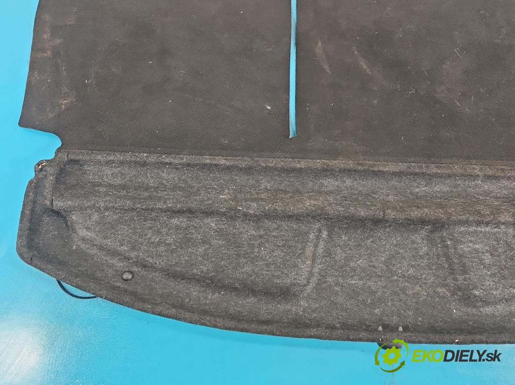 Toyota Yaris II 2005-2011 1.3 vvti 87 hp manual 64 kW 1298 cm3 5- pláto zadní  (Kryt zavazadlového prostoru)