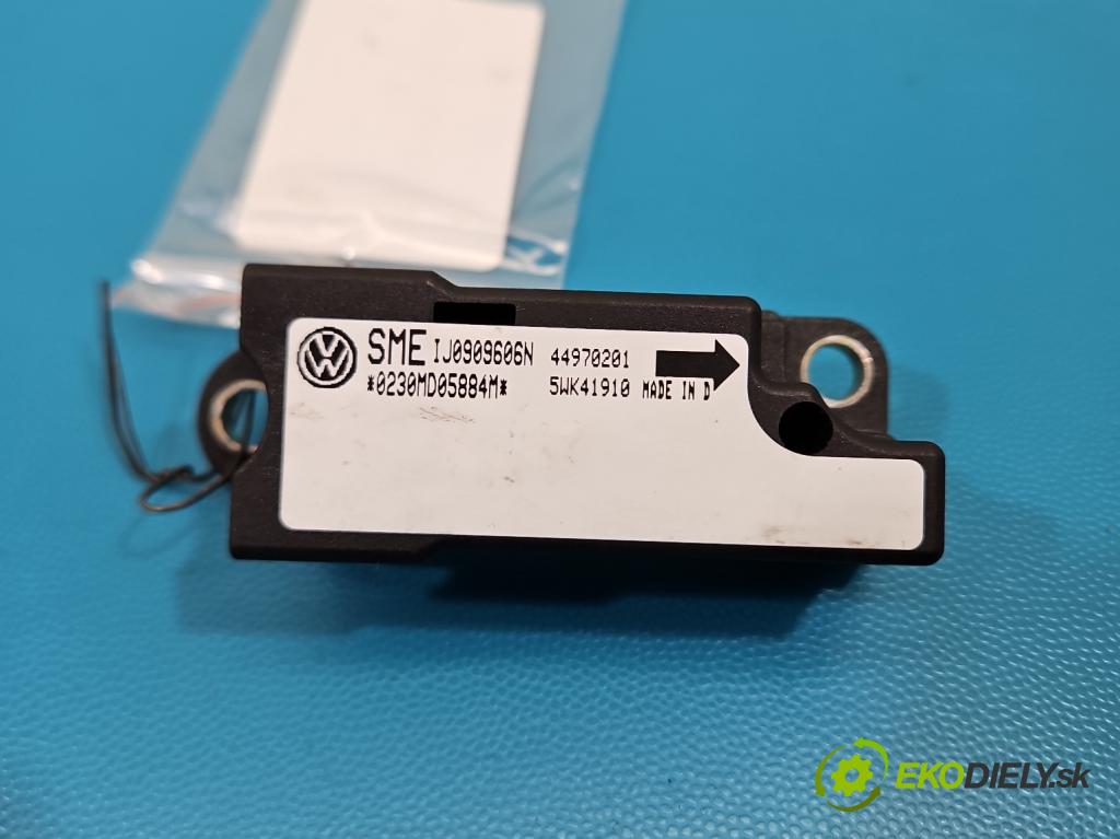 Vw Passat B5 1995-2005 1.8 T 150 HP manual 110 kW 1781 cm3 5- snímač šokovat: 1J0909606N (Snímač nárazu)