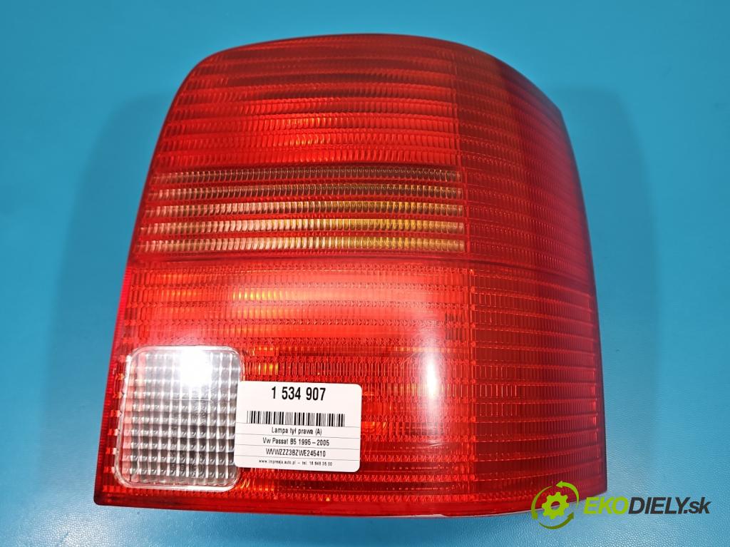 Vw Passat B5 1995-2005 1.8 T 150 HP manual 110 kW 1781 cm3 5- svetlo / reflektor zadné pravé 3B9945112F (Kľučka dverí ostatné)