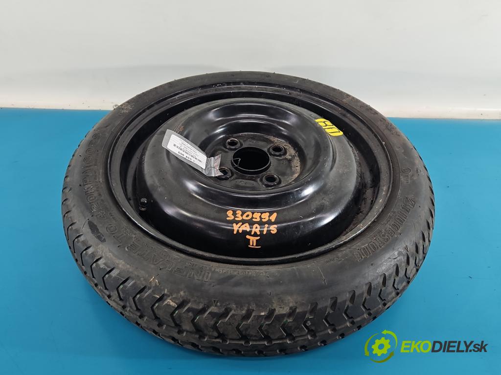Toyota Yaris II 2005-2011 1.3 vvti 87 HP manual 64 kW 1298 cm3 5- koleso rezervne 15