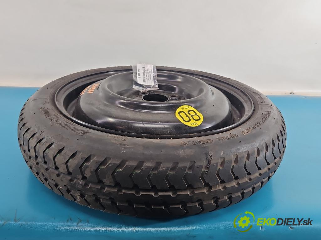 Toyota Yaris II 2005-2011 1.3 vvti 87 HP manual 64 kW 1298 cm3 5- koleso rezervne 15"