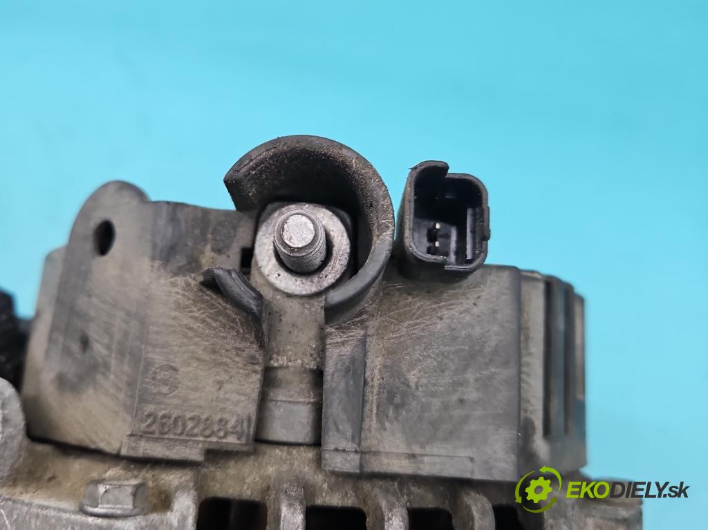 Peugeot 407 1.8 16v 116 HP manual 85 kW 1749 cm3 4- Alternator 9649611480 (Alternátor)