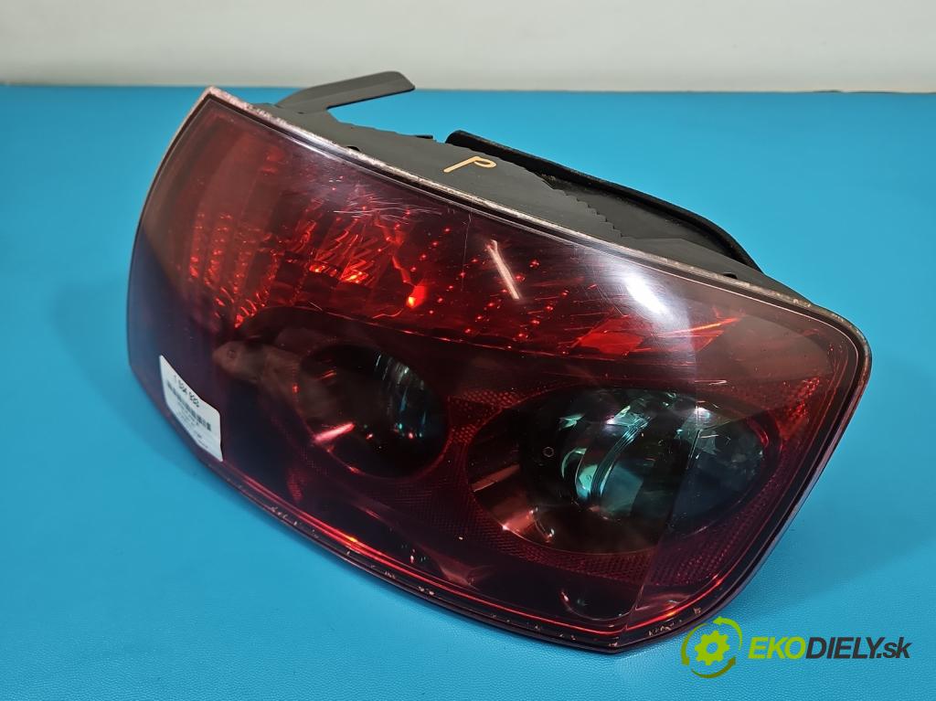 Peugeot 407 1.8 16v 116 HP manual 85 kW 1749 cm3 4- svetlo / reflektor zadné pravé 9656606280 (Kľučka dverí ostatné)