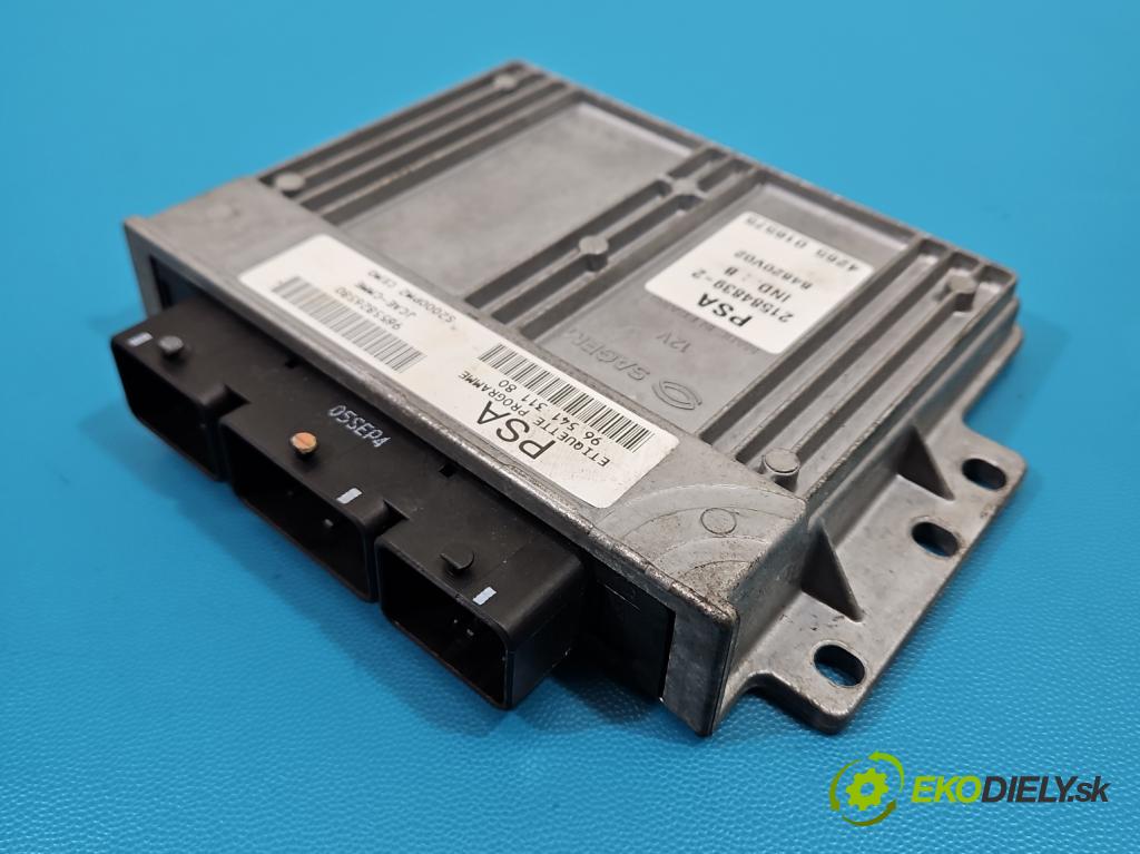 Peugeot 407 1.8 16v 116 HP manual 85 kW 1749 cm3 4- riadiaca jednotka motora 9654131180