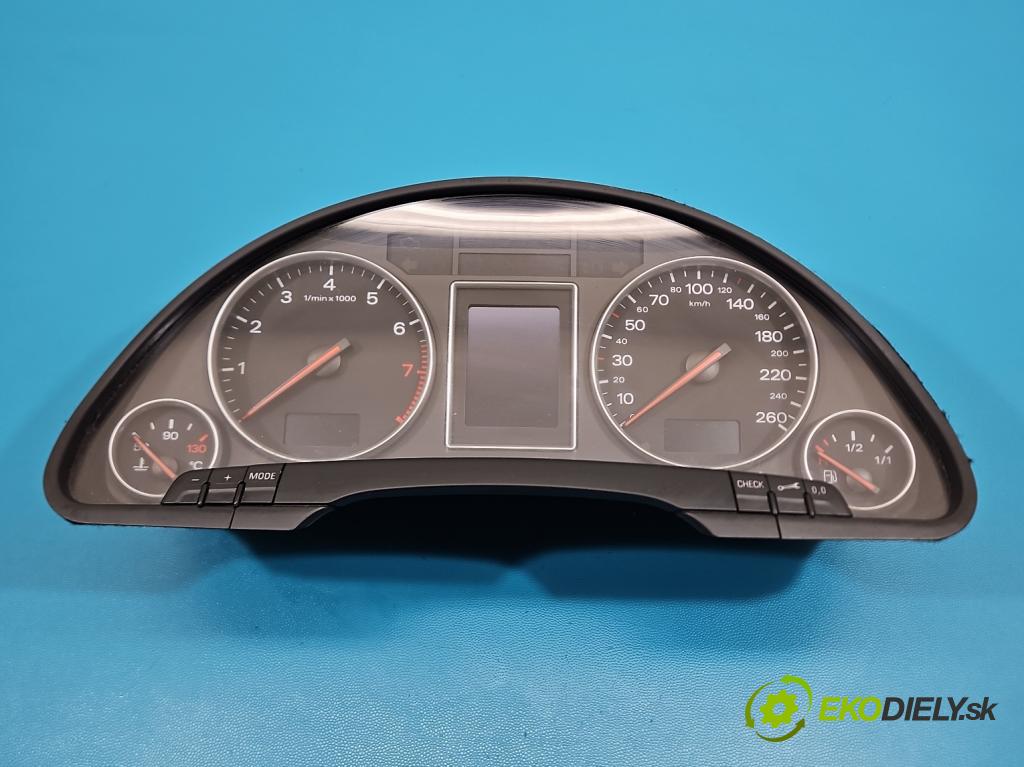 Audi A4 B6 2000-2004 2.0 20v 131 HP manual 96 kW 1984 cm3 4- prístrojovka/ budíky 0263626036 (Prístrojová doska)