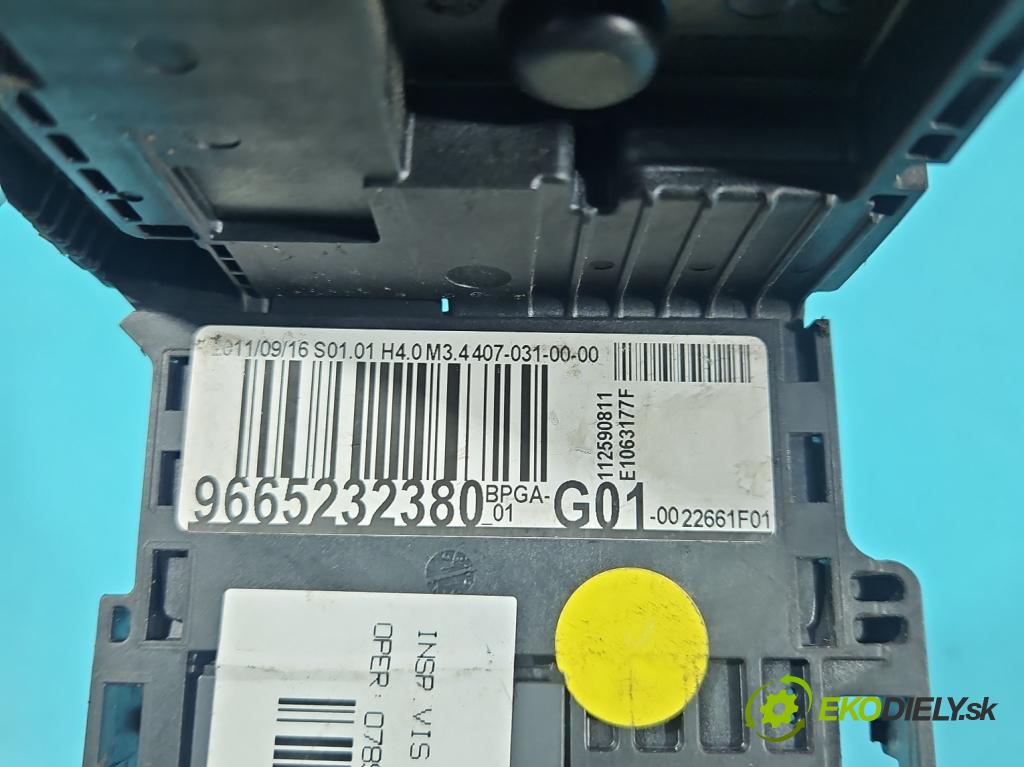 Peugeot 508 I 2010-2018 1.6 thp 156 hp automatic 115 kW 1598 cm3 5- kontakt plusová 9665232380