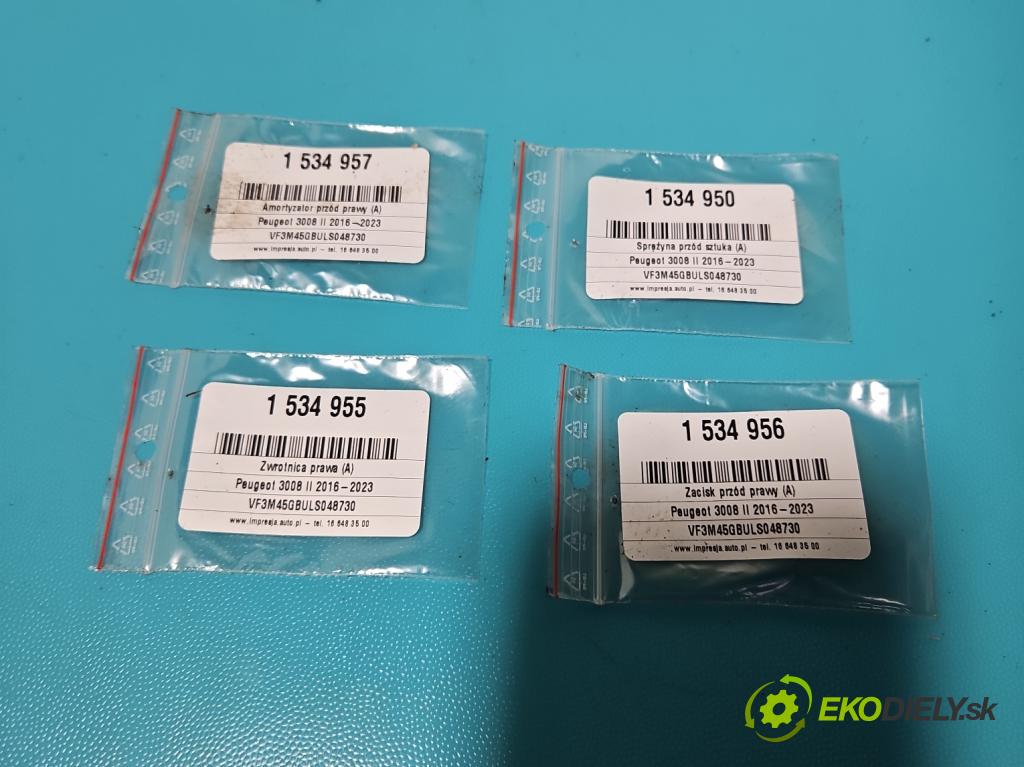 Peugeot 3008 II 2016-2023 1.6 T 300 hp automatic 221 kW 1598 cm3 5- náboj pravé  (Náboj kola)