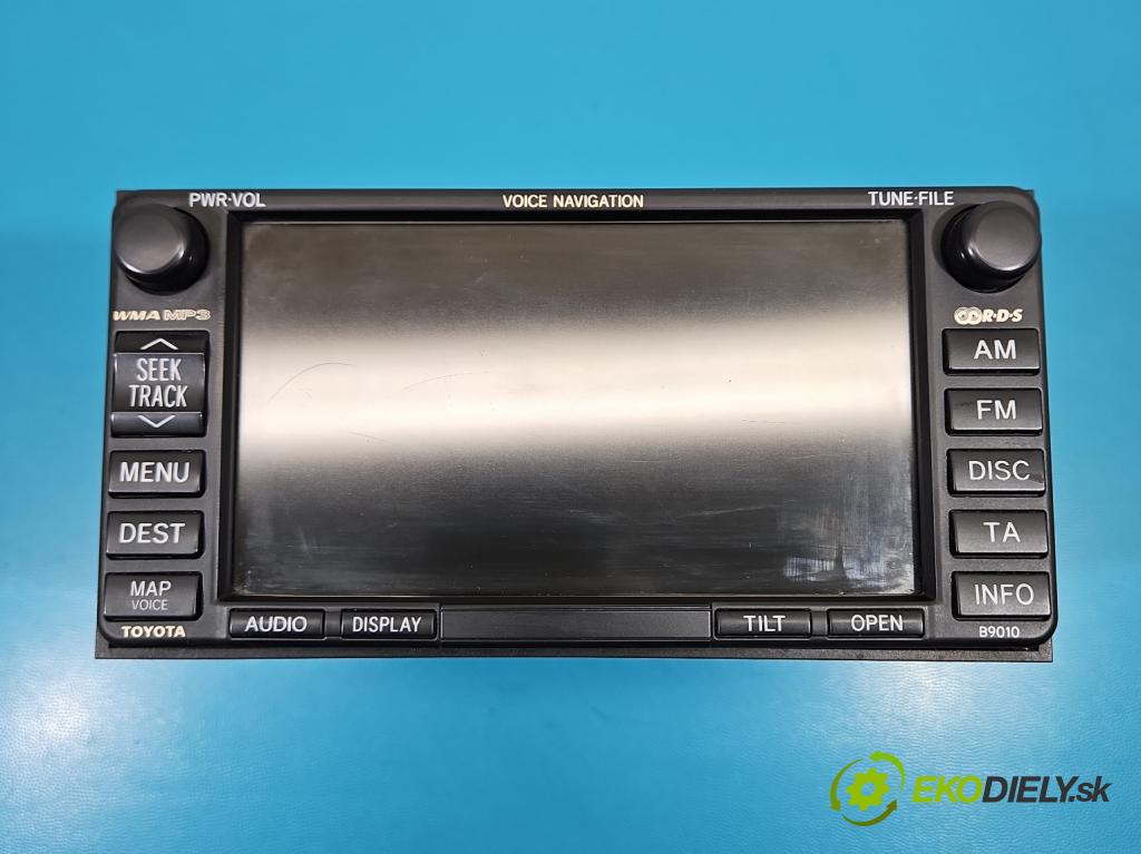 Toyota Avensis II T25 2003-2008 2.2 d-cat 177 HP manual 130 kW 2231 cm3 5- Radio originál 08332-00916