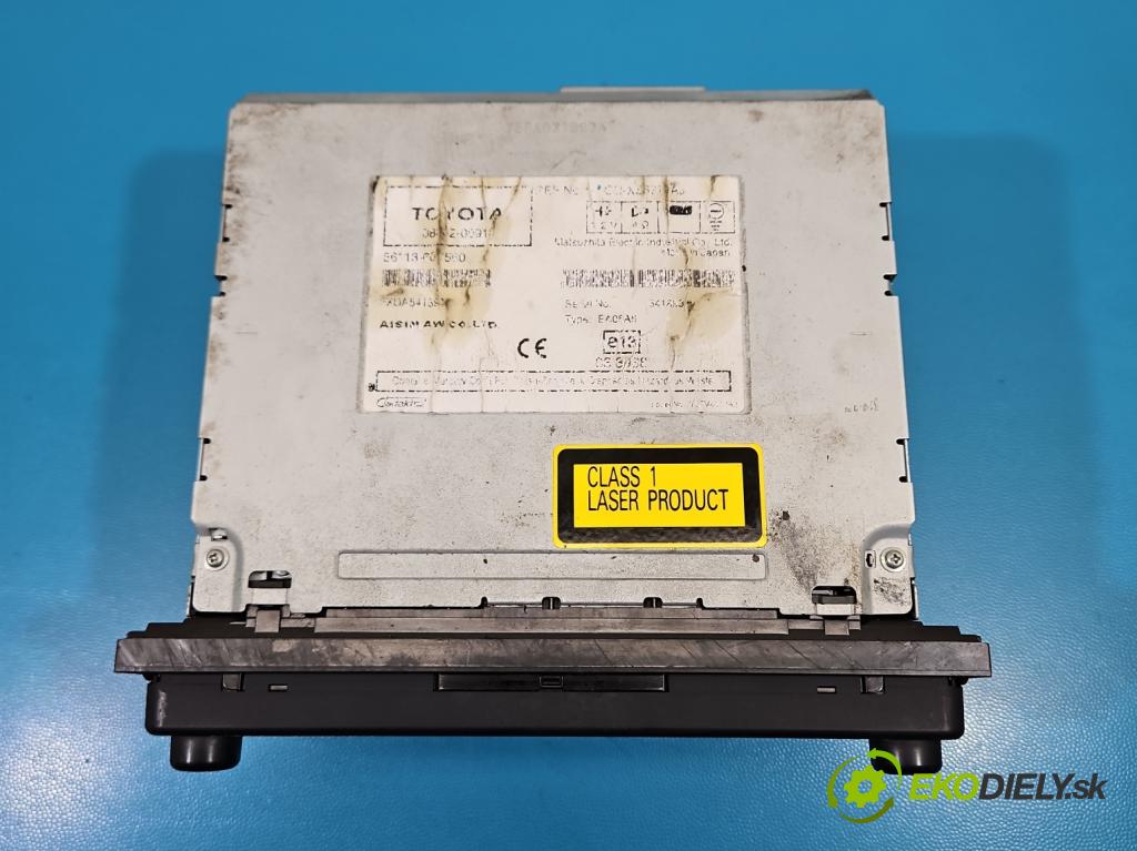 Toyota Avensis II T25 2003-2008 2.2 d-cat 177 HP manual 130 kW 2231 cm3 5- Radio originál 08332-00916