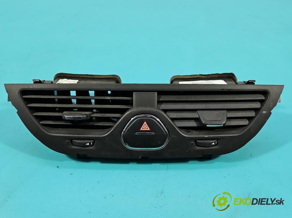 Opel Corsa E 2014-2019 1.4 16V 90 HP manual 66 kW 1398 cm3 5- Mřížka: kúrenia stredová 39149275 (Mriežka kúrenia (fukár))