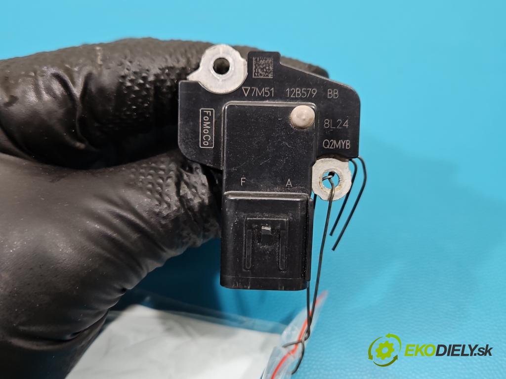 Ford Kuga Mk1 2008-2013 2.0 tdci 136 HP manual 100 kW 1997 cm3 5- průtokoměr: 7M51-12B579-BB (Váha vzduchu)