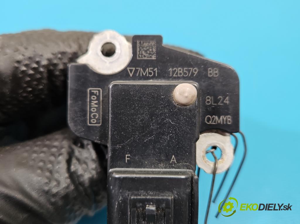 Ford Kuga Mk1 2008-2013 2.0 tdci 136 HP manual 100 kW 1997 cm3 5- průtokoměr: 7M51-12B579-BB (Váha vzduchu)