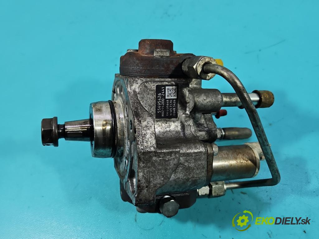 Opel Astra V  2015-2022 1.6 cdti 110 hp manual 81 kW 1598 cm3 5- čerpadlo vstřikovací 55495426 (Vstřikovací čerpadlo)