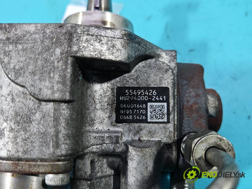 Opel Astra V  2015-2022 1.6 cdti 110 hp manual 81 kW 1598 cm3 5- čerpadlo vstřikovací 55495426 (Vstřikovací čerpadlo)