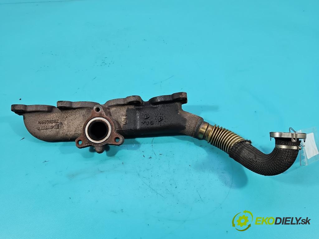 Opel Astra V  2015-2022 1.6 cdti 110 HP manual 81 kW 1598 cm3 5- zvod výfuk 55491382 (Výfukové potrubie)