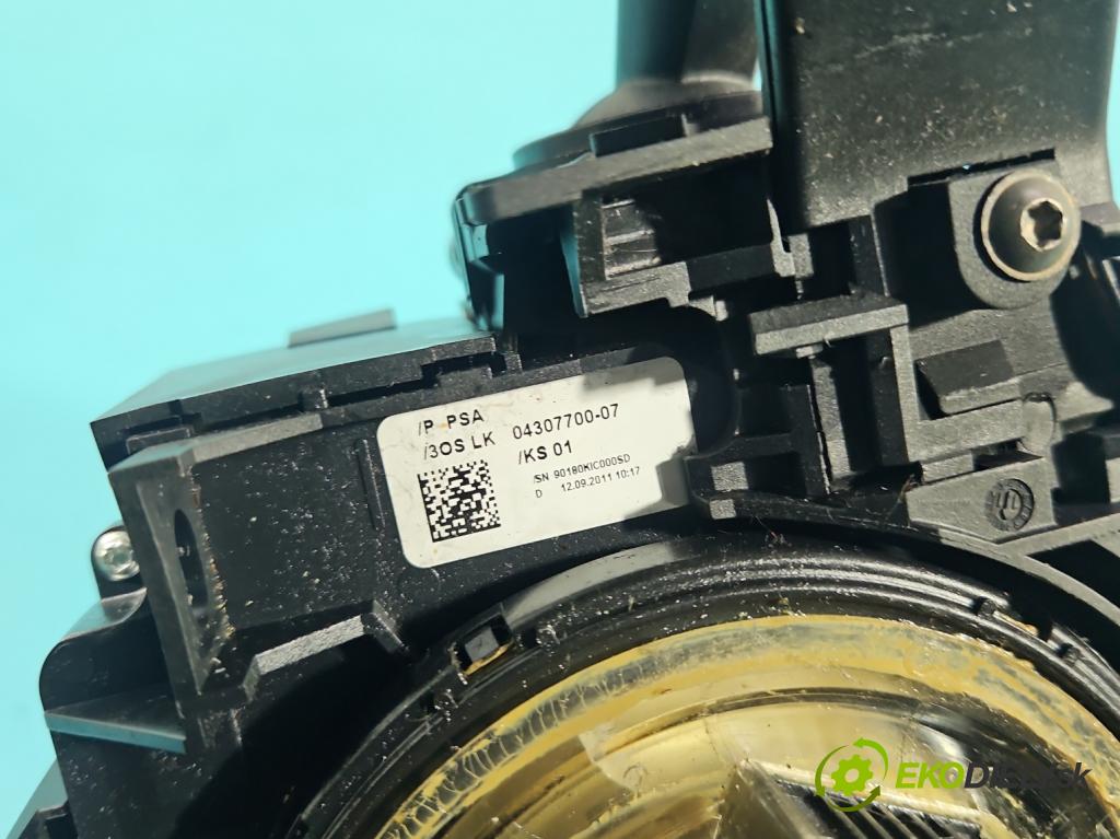 Peugeot 508 I 2010-2018 1.6 thp 156 HP automatic 115 kW 1598 cm3 5- prepínač komplex: 96759261XT (Prepínacie páčky pod volantom)