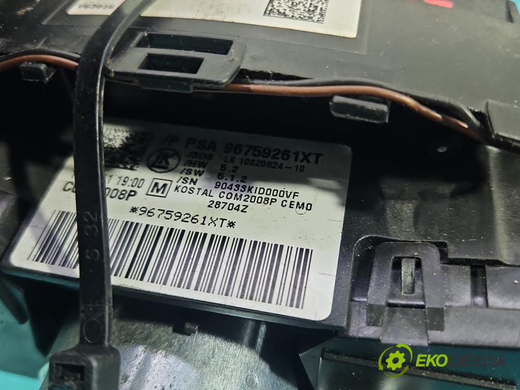 Peugeot 508 I 2010-2018 1.6 thp 156 HP automatic 115 kW 1598 cm3 5- prepínač komplex: 96759261XT (Prepínacie páčky pod volantom)