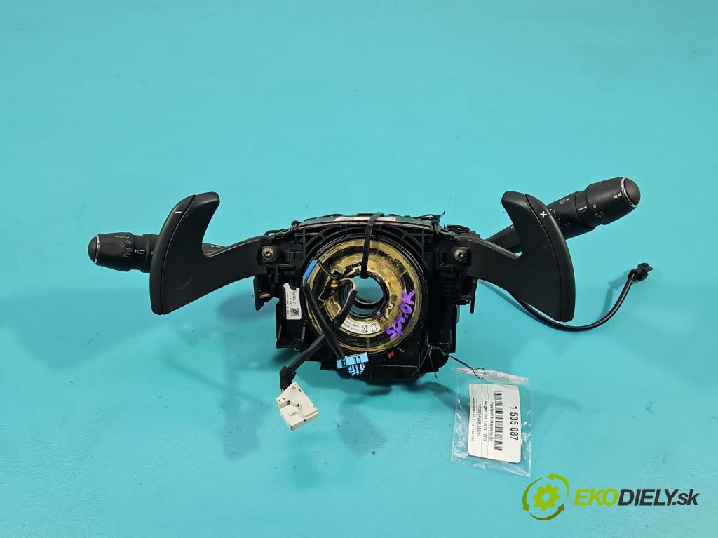 Peugeot 508 I 2010-2018 1.6 thp 156 HP automatic 115 kW 1598 cm3 5- prepínač komplex: 96759261XT (Prepínacie páčky pod volantom)