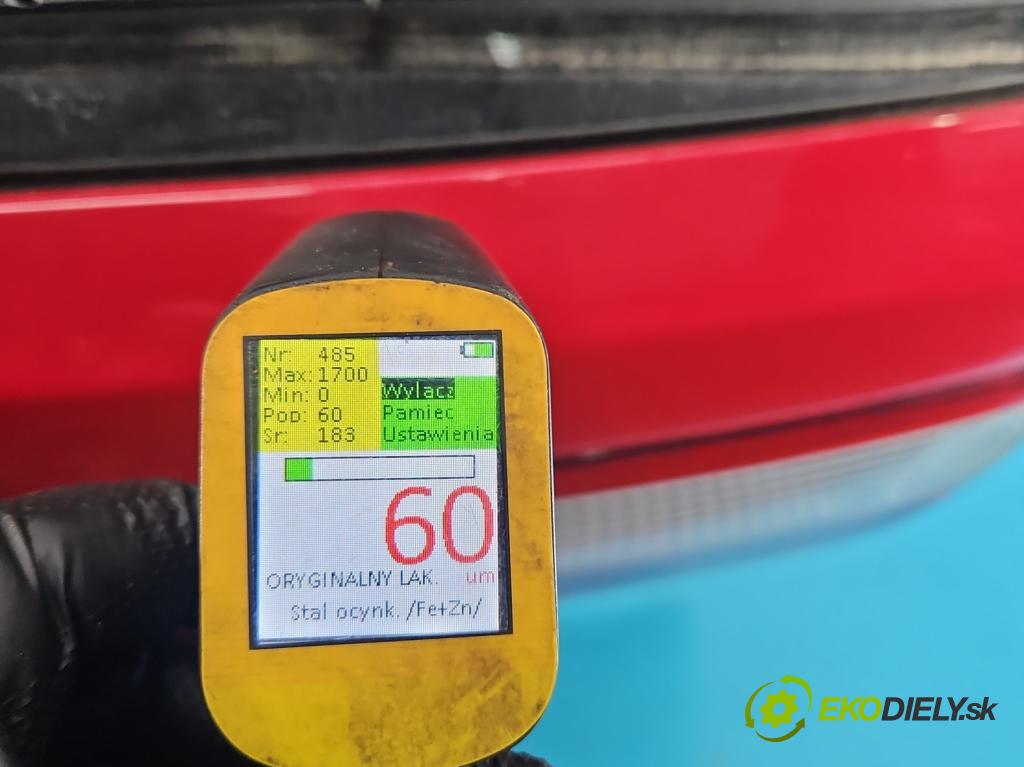 Seat Leon I 1999-2005 1.6 16v 105 hp manual 77 kW 1598 cm3 5- zadní kufrové dveře  (Zadní kapota (kufr))