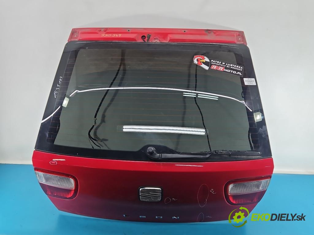 Seat Leon I 1999-2005 1.6 16v 105 hp manual 77 kW 1598 cm3 5- zadní kufrové dveře  (Zadní kapota (kufr))
