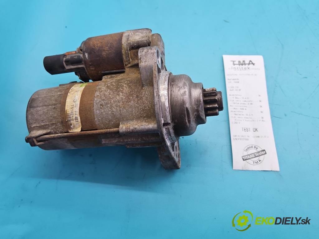Audi A3 8P 2003-2012 1.9 TDI 105 hp manual 77 kW 1896 cm3 5- startér: TS18E1 (Startér)