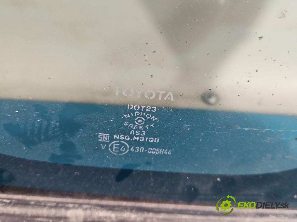 Toyota Rav4 V 2018- 2.5 hybrid 178HP: automatic 131 kW 2487 cm3 5- sklo zadné ľavé
