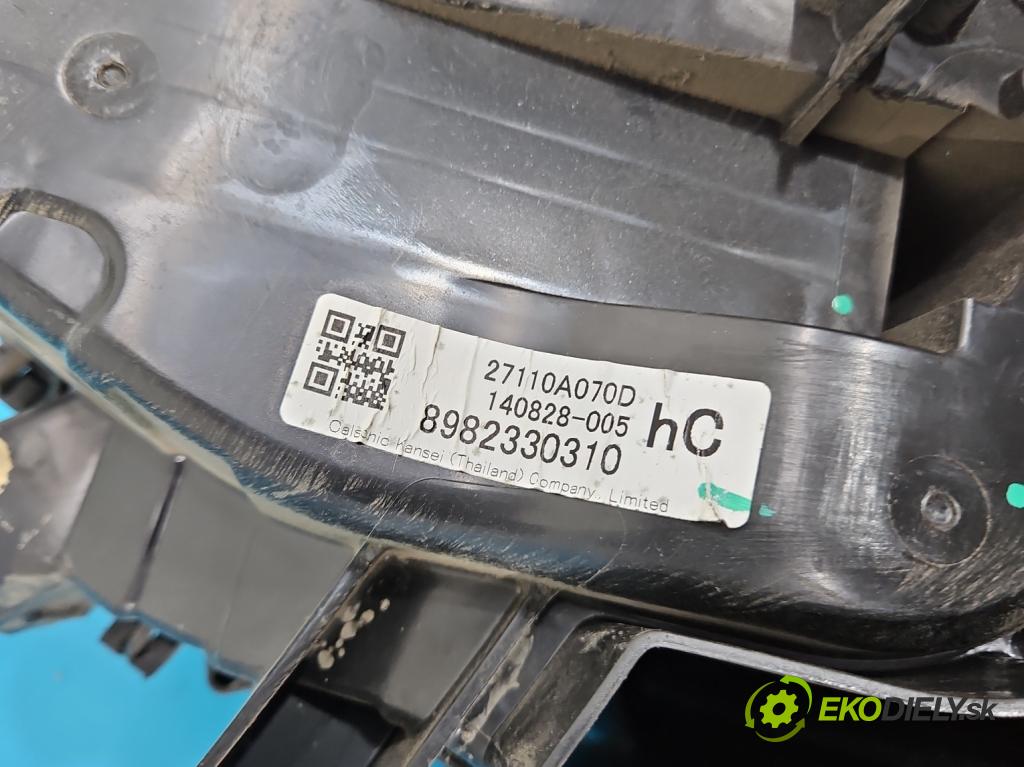 Isuzu D-Max II 2011-2019 2.5 crdi 163 hp manual 120 kW 2499 cm3 2- radiátor  (Radiátor topení)