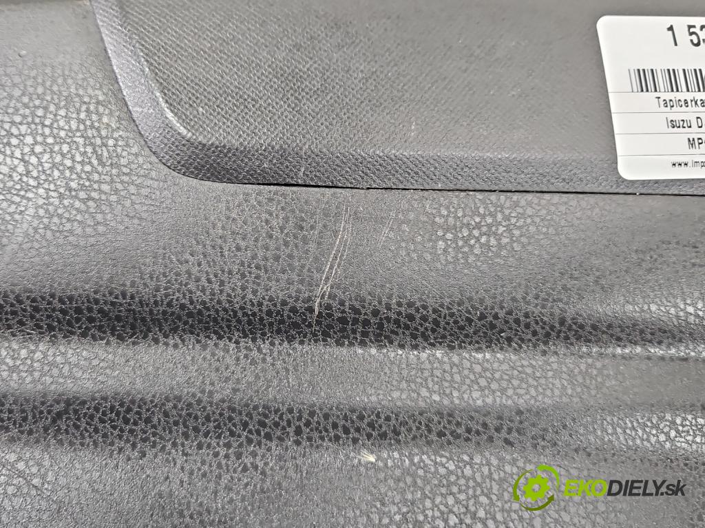 Isuzu D-Max II 2011-2019 2.5 crdi 163 HP manual 120 kW 2499 cm3 2- Čalounictví: dvere predné ľavé
