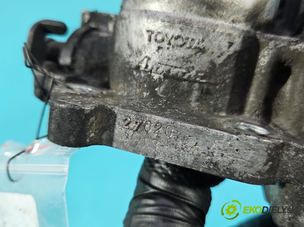 Toyota Corolla Verso II 2004-2009 2.0 D4D 116 HP manual 85 kW 1995 cm3 5- klapka 89672-21020 (Škrtiaca klapka)