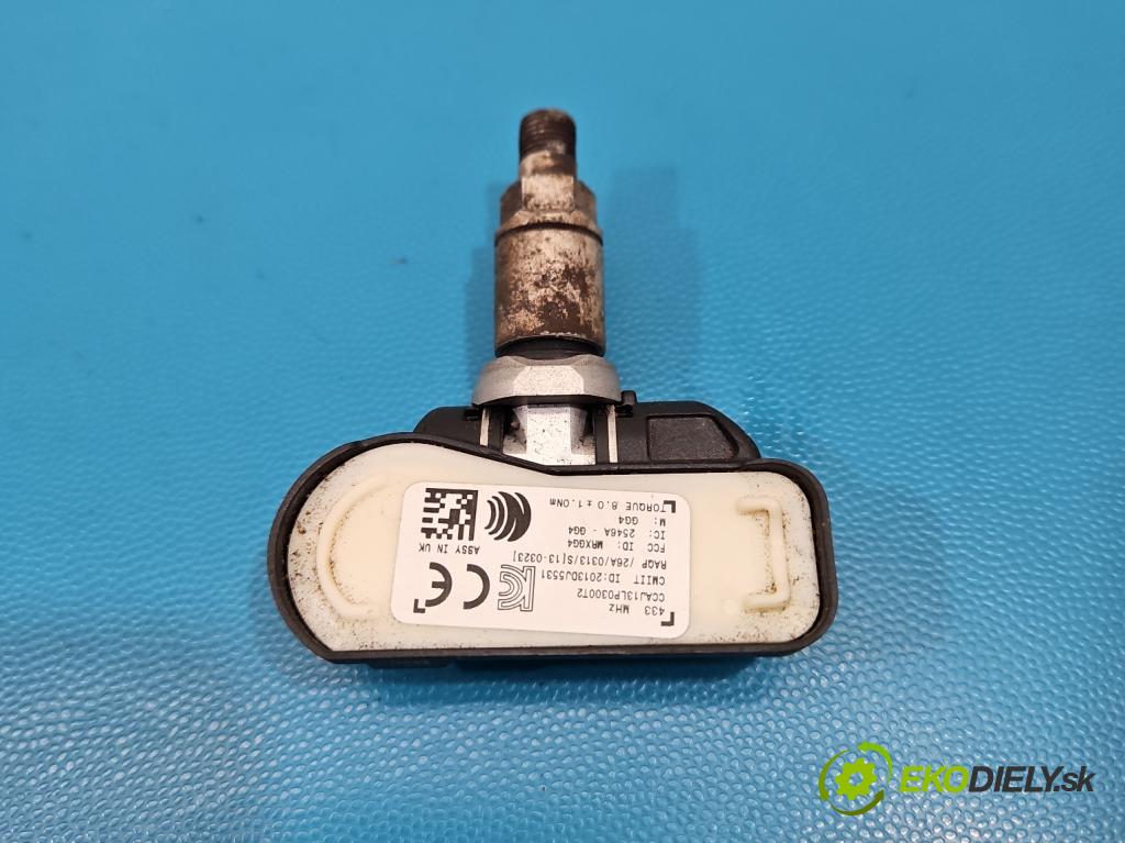 Maserati Quattroporte VI 13- 3.0 V6 automatic 301 kW 2979 cm3 4- snímač tlak: pneumatika 670034786 (Snímač tlaku v pneumatike)