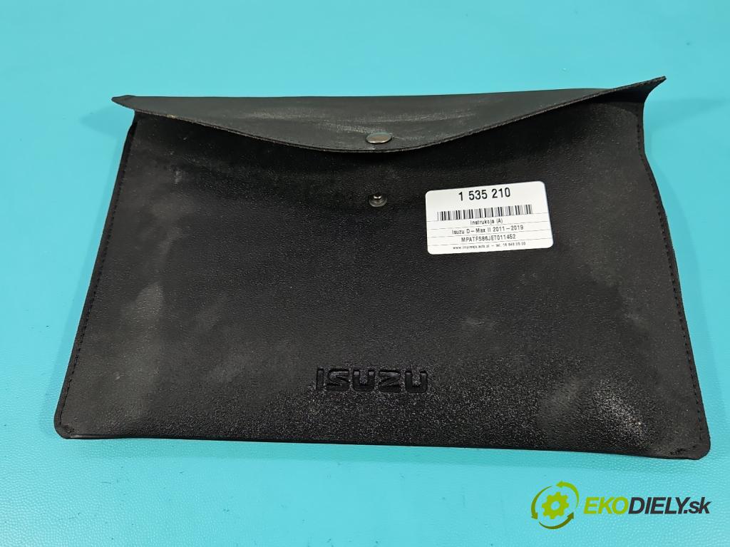 Isuzu D-Max II 2011-2019 2.5d 163 HP manual 120 kW 2499 cm3 2- Pokyn: