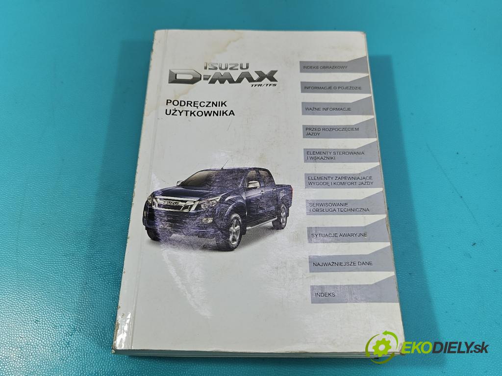 Isuzu D-Max II 2011-2019 2.5d 163 HP manual 120 kW 2499 cm3 2- Pokyn:
