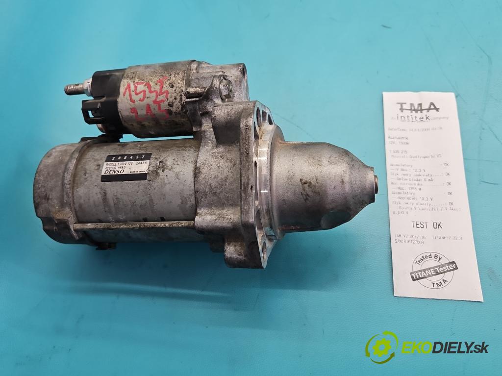 Maserati Quattroporte VI 13- 3.0 V6 automatic 301 kW 2979 cm3 4- startér: 428000-9550 (Startér)