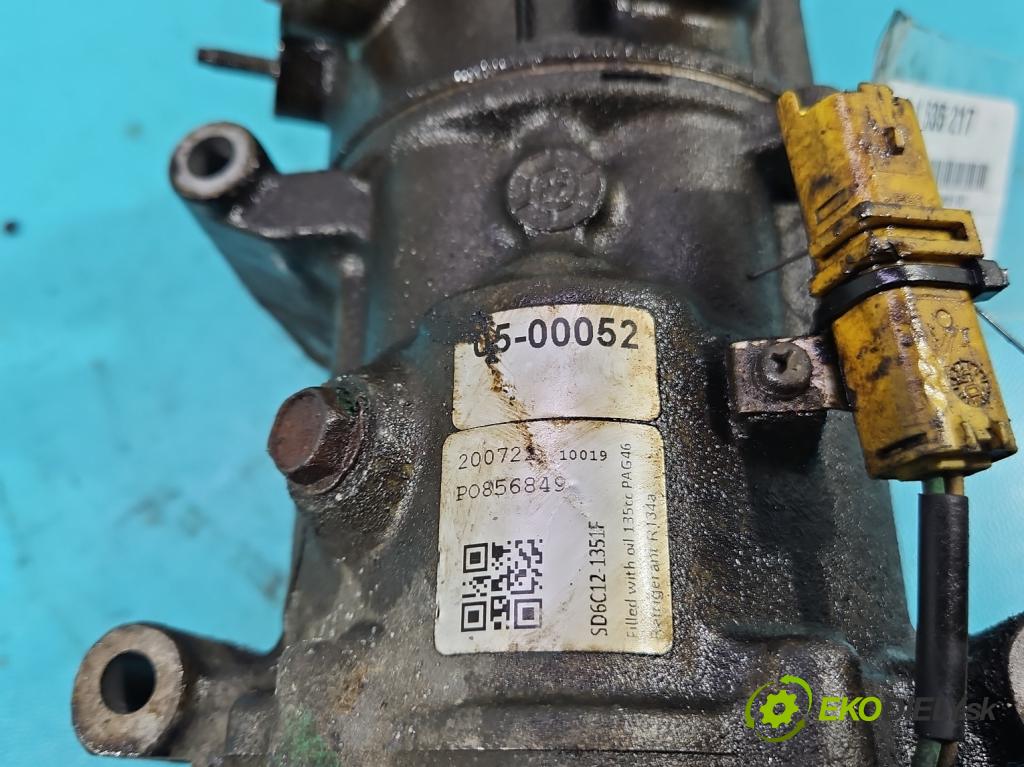 Peugeot 508 I 2010-2018 1.6 thp 156 HP automatic 115 kW 1598 cm3 5- Kompresor: klimatizácie SD6C12-1351F (Kompresor klimatizácie)