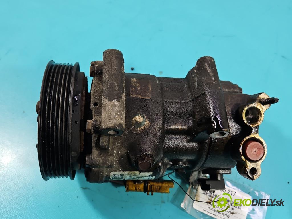 Peugeot 508 I 2010-2018 1.6 thp 156 HP automatic 115 kW 1598 cm3 5- Kompresor: klimatizácie SD6C12-1351F (Kompresor klimatizácie)