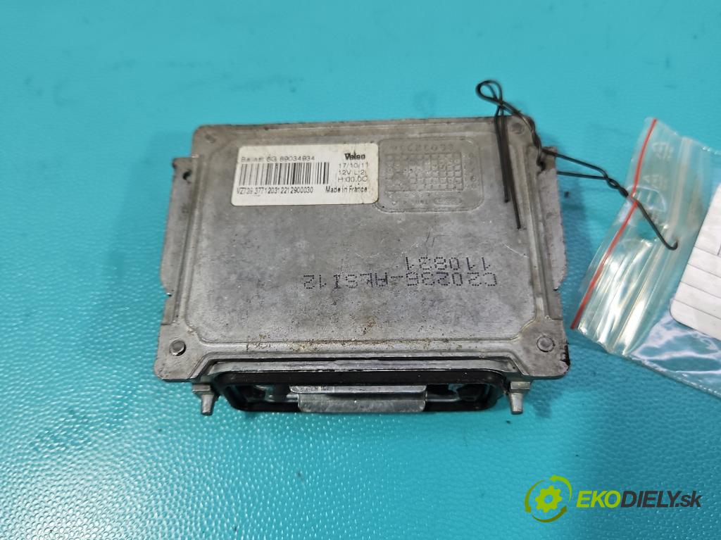 Peugeot 508 I 2010-2018 1.6 thp 156 HP automatic 115 kW 1598 cm3 5- střídač: xenon 89034934 (Riadiaca jednotka xenónu)