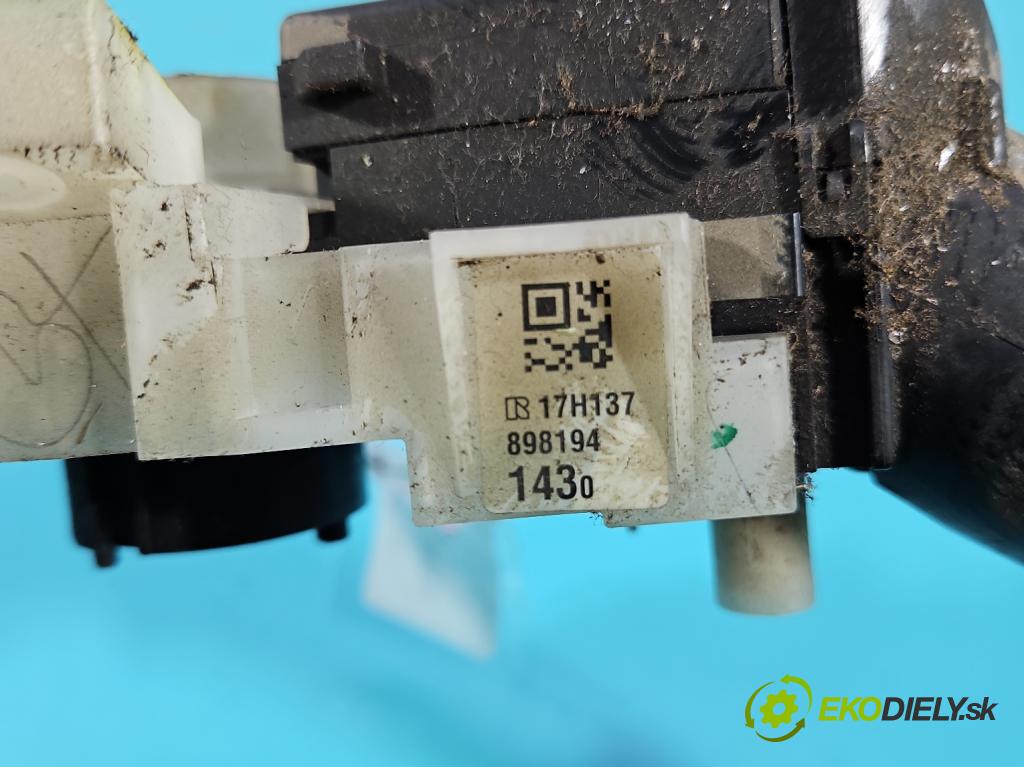 Isuzu D-Max II 2011-2019 2.5d 163 HP manual 120 kW 2499 cm3 2- prepínač komplex: (Prepínacie páčky pod volantom)