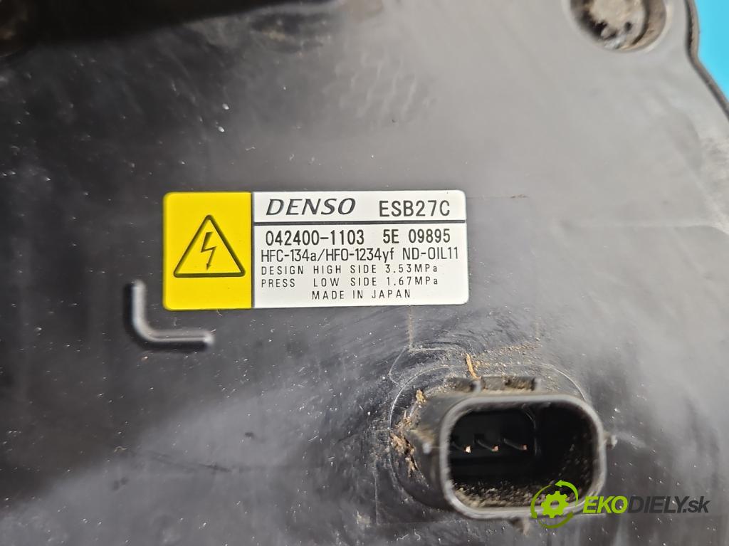 Toyota Rav4 V 2018- 2.5 hybrid 178HP: automatic 131 kW 2487 cm3 5- Kompresor: klimatizácie 042400-1103 (Kompresor klimatizácie)